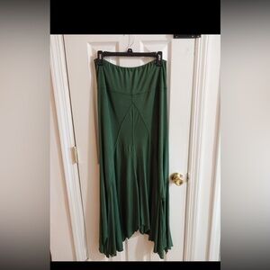 Free people beach collection maxi skirt, L